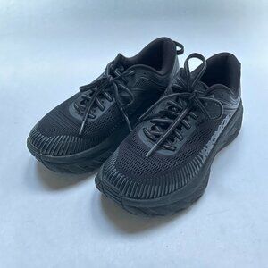 Hoka One One Bondi 7 Wide | Black | Size 6.5 D (Wide)
